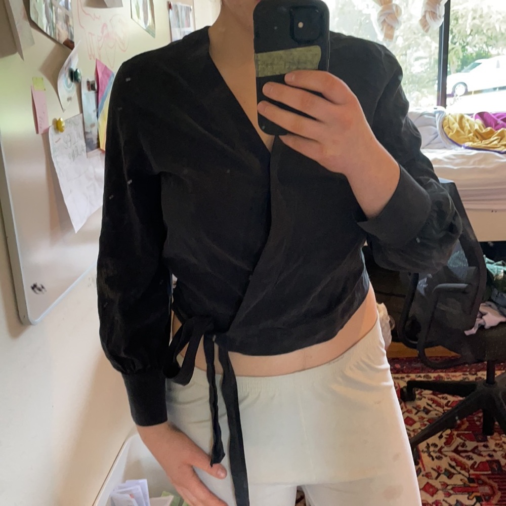 COPY - Everlane washable silk blouse